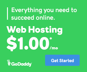 Godaddy $1 Hosting With Free Domain