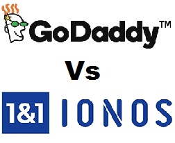 godaddy vs 1and1 ionos