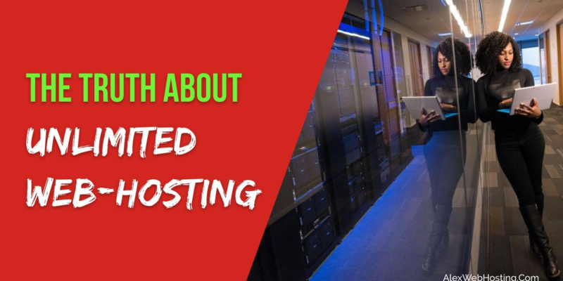 unlimited web hosting truth
